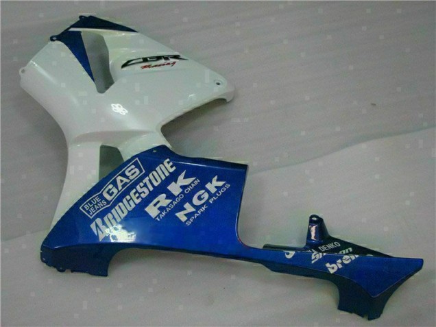 Carénage Honda CBR 600 RR 05-06 - Blanc Bleu