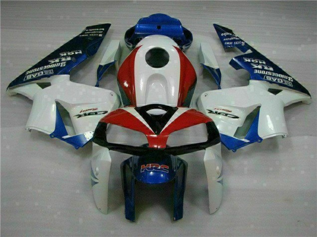 Carénage Honda CBR 600 RR 05-06 - Blanc Bleu