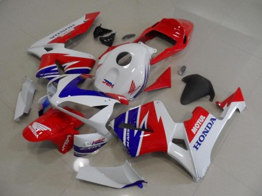 Carénage Honda CBR 600 RR 05-06 - Blanc Bleu Rouge Motul HRC