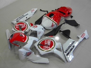 Carénage Honda CBR 600 RR 05-06 - Blanc Nacré Lucky Strike