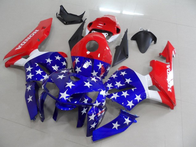 Carénage Honda CBR 600 RR 05-06 - Drapeau américain Carénage Honda CBR 600 RR 05-06 - Drapeau américain