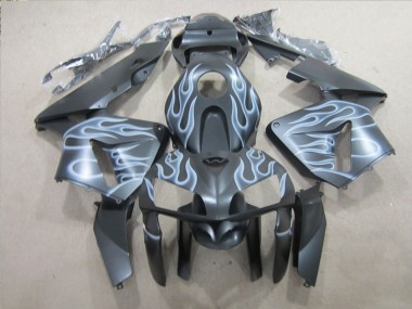 Carénage Honda CBR 600 RR 05-06 - Noir Argent Flamme