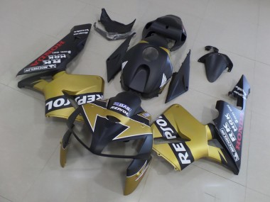 Carénage Honda CBR 600 RR 05-06 - Noir Or Repsol