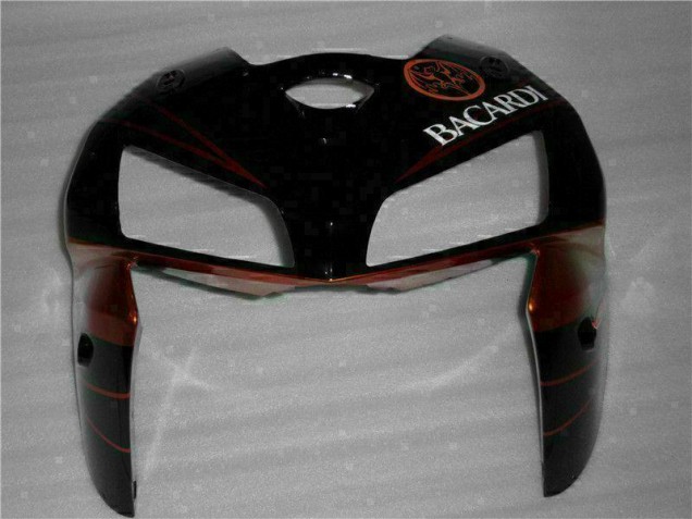 Carénage Honda CBR 600 RR 05-06 - Noir Orange BACARDI Carénage Honda CBR 600 RR 05-06 - Noir Orange BACARDI