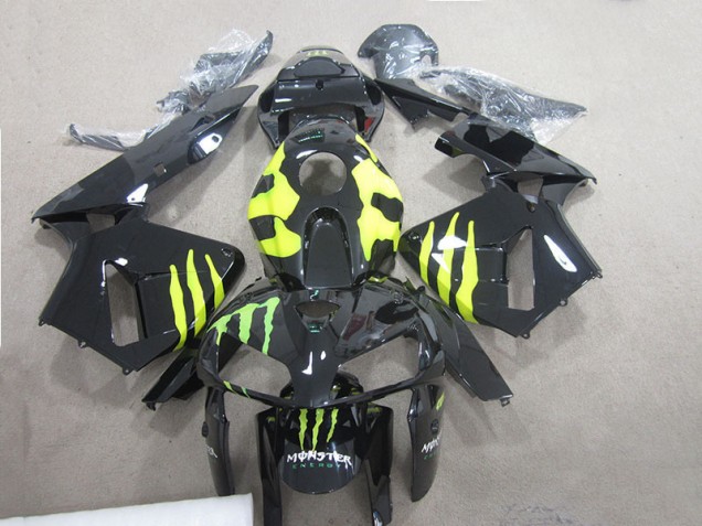Carénage Honda CBR 600 RR 05-06 - Noir Vert Monster Carénage Honda CBR 600 RR 05-06 - Noir Vert Monster