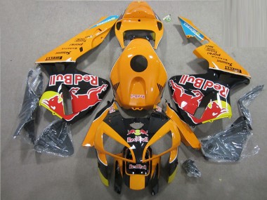 Carénage Honda CBR 600 RR 05-06 - Orange Noir Red Bull