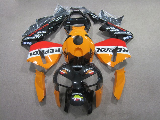 Carénage Honda CBR 600 RR 05-06 - Orange Noir Repsol Carénage Honda CBR 600 RR 05-06 - Orange Noir Repsol