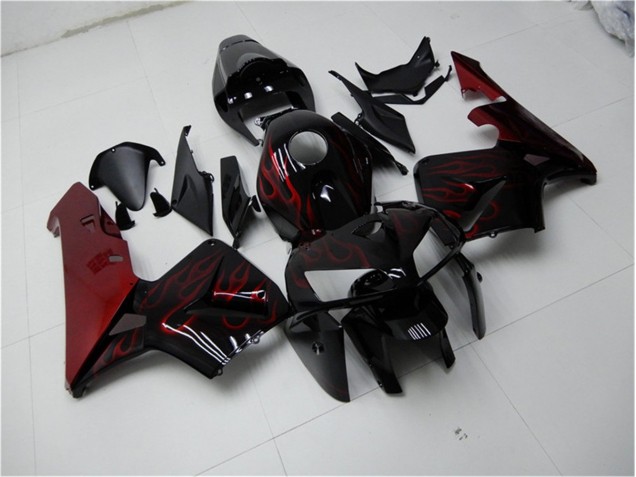 Carénage Honda CBR 600 RR 05-06 - Rouge Flamme Noir Carénage Honda CBR 600 RR 05-06 - Rouge Flamme Noir