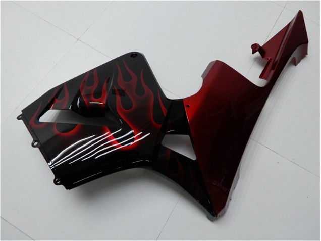 Carénage Honda CBR 600 RR 05-06 - Rouge Flamme Noir Carénage Honda CBR 600 RR 05-06 - Rouge Flamme Noir