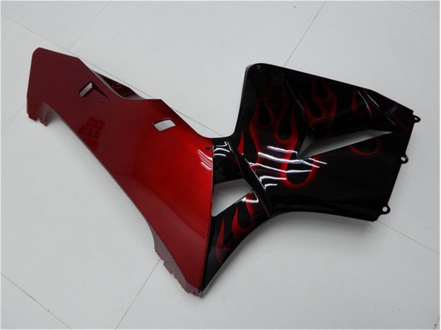 Carénage Honda CBR 600 RR 05-06 - Rouge Flamme Noir Carénage Honda CBR 600 RR 05-06 - Rouge Flamme Noir