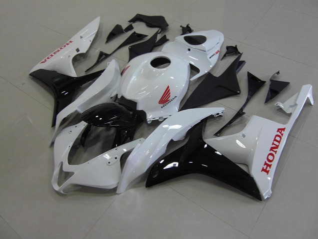 Carénage Honda CBR 600 RR 07-08 - Blanc Nacré Noir Carénage Honda CBR 600 RR 07-08 - Blanc Nacré Noir