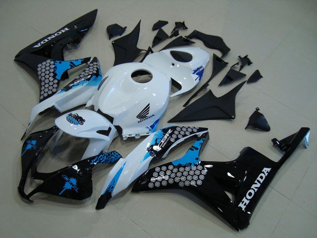 Carénage Honda CBR 600 RR 07-08 - Blanc Noir Bleu Carénage Honda CBR 600 RR 07-08 - Blanc Noir Bleu