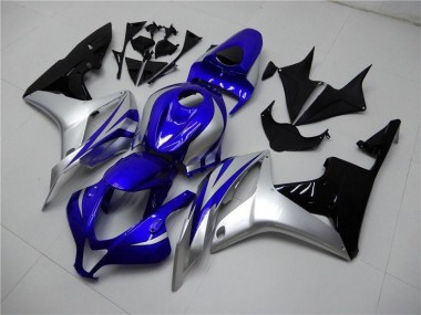 Carénage Honda CBR 600 RR 07-08 - Bleu Argent Noir