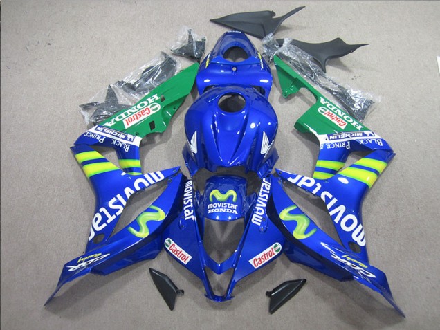 Carénage Honda CBR 600 RR 07-08 - Bleu Blanc Movistar Carénage Honda CBR 600 RR 07-08 - Bleu Blanc Movistar