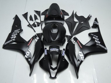 Carénage Honda CBR 600 RR 07-08 - Noir Mat Repsol