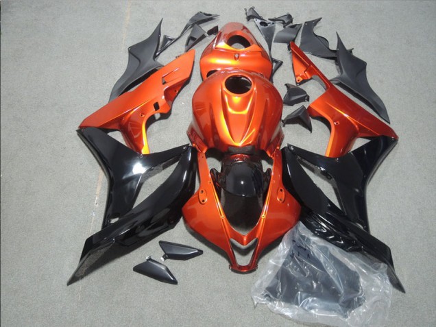 Carénage Honda CBR 600 RR 07-08 - Orange Noir Carénage Honda CBR 600 RR 07-08 - Orange Noir