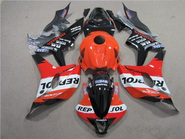 Carénage Honda CBR 600 RR 07-08 - Orange Noir Repsol