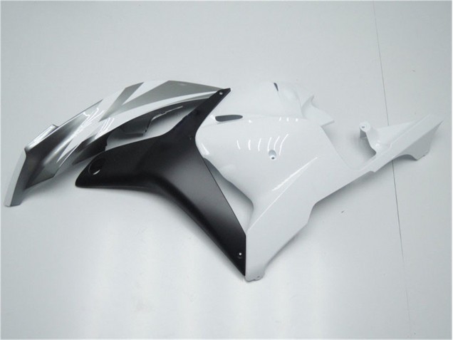 Carénage Honda CBR 600 RR 09-12 - Blanc Argent Noir Carénage Honda CBR 600 RR 09-12 - Blanc Argent Noir