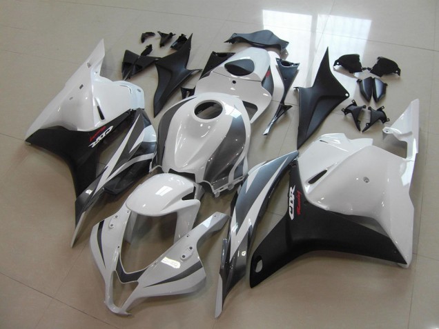 Carénage Honda CBR 600 RR 09-12 - Blanc Noir Gris Carénage Honda CBR 600 RR 09-12 - Blanc Noir Gris