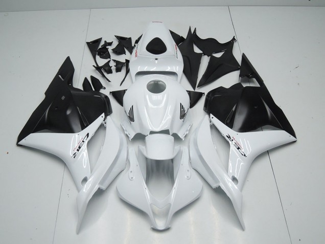 Carénage Honda CBR 600 RR 09-12 - Blanc Noir Mat Carénage Honda CBR 600 RR 09-12 - Blanc Noir Mat