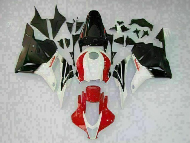 Carénage Honda CBR 600 RR 09-12 - Blanc Noir Rouge Carénage Honda CBR 600 RR 09-12 - Blanc Noir Rouge