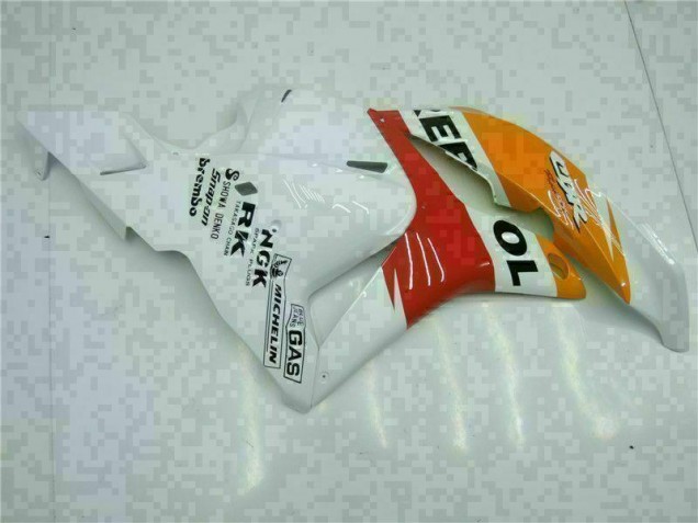 Carénage Honda CBR 600 RR 09-12 - Blanc Orange Repsol Carénage Honda CBR 600 RR 09-12 - Blanc Orange Repsol