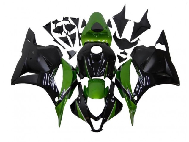Carénage Honda CBR 600 RR 09-12 - Vert Noir Carénage Honda CBR 600 RR 09-12 - Vert Noir