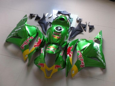 Carénage Honda CBR 600 RR 09-12 - Vert Red Bull