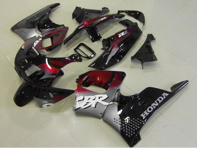 Carénage Honda CBR 900 RR 893 96-97 - Rouge Noir Argent Carénage Honda CBR 900 RR 893 96-97 - Rouge Noir Argent