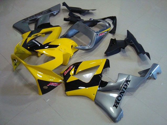Carénage Honda CBR 900 RR 929 00-01 - Jaune Argent Carénage Honda CBR 900 RR 929 00-01 - Jaune Argent