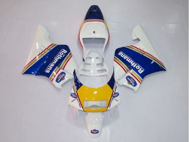 Carénage Honda NSR 250 MC28 P4 94-96 - Jaune Blanc Bleu Carénage Honda NSR 250 MC28 P4 94-96 - Jaune Blanc Bleu