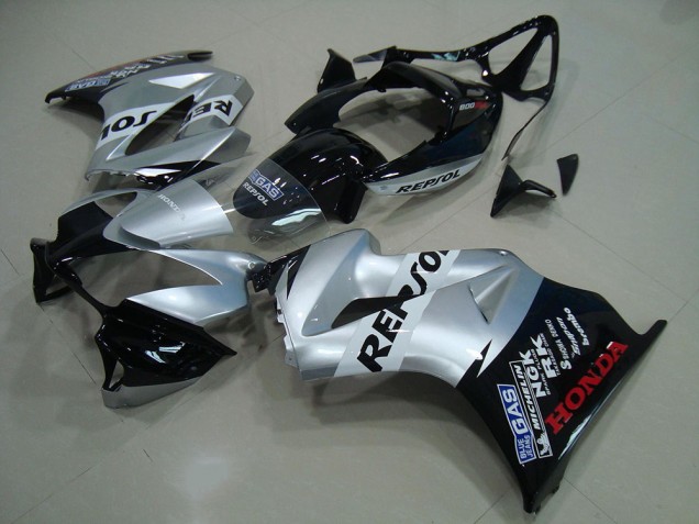 Carénage Honda VFR 800 02-13 - Argent Repsol Carénage Honda VFR 800 02-13 - Argent Repsol