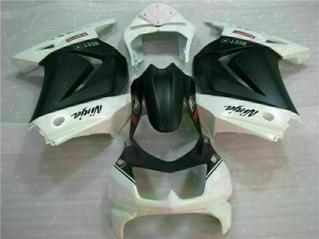 Carénage Kawasaki EX250 08-12 - Blanc Noir Ninja 3M Carénage Kawasaki EX250 08-12 - Blanc Noir Ninja 3M