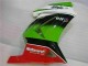 Carénage Kawasaki EX250 08-12 - Blanc Vert Noir Ninja Carénage Kawasaki EX250 08-12 - Blanc Vert Noir Ninja