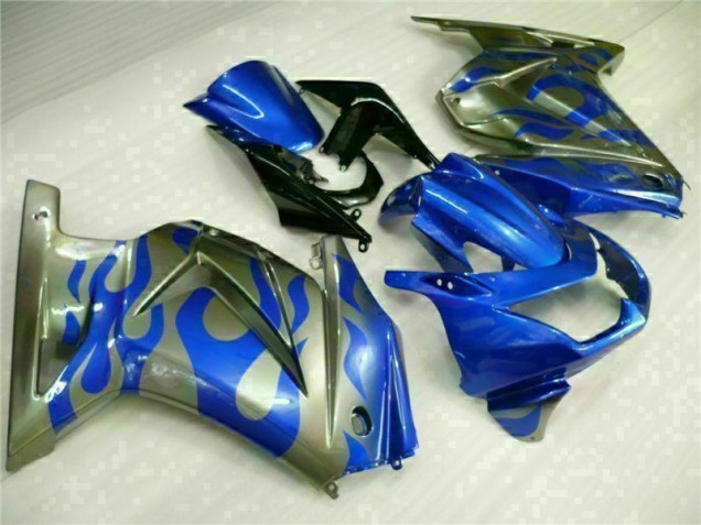 Carénage Kawasaki EX250 08-12 - Bleu Carénage Kawasaki EX250 08-12 - Bleu