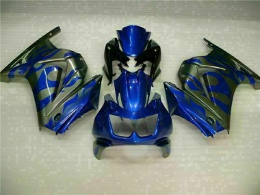 Carénage Kawasaki EX250 08-12 - Bleu
