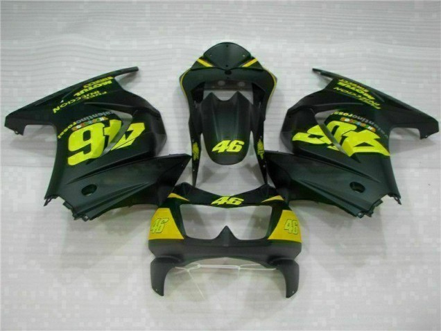 Carénage Kawasaki EX250 08-12 - Noir Jaune 46 Carénage Kawasaki EX250 08-12 - Noir Jaune 46