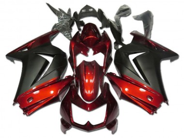 Carénage Kawasaki EX250 08-12 - Rouge Gris