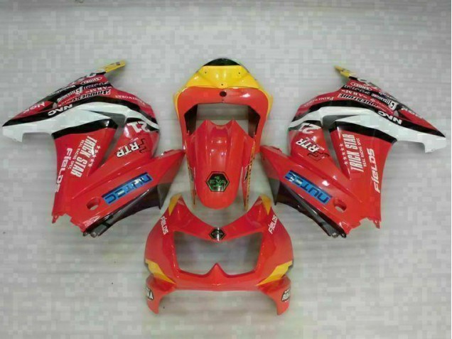 Carénage Kawasaki EX250 08-12 - Rouge Jaune Carénage Kawasaki EX250 08-12 - Rouge Jaune