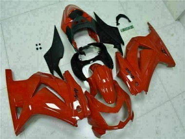 Carénage Kawasaki EX250 08-12 - Rouge Noir Ninja
