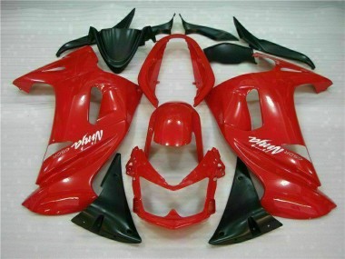 Carénage Kawasaki EX650 06-08 - Brillant Rouge