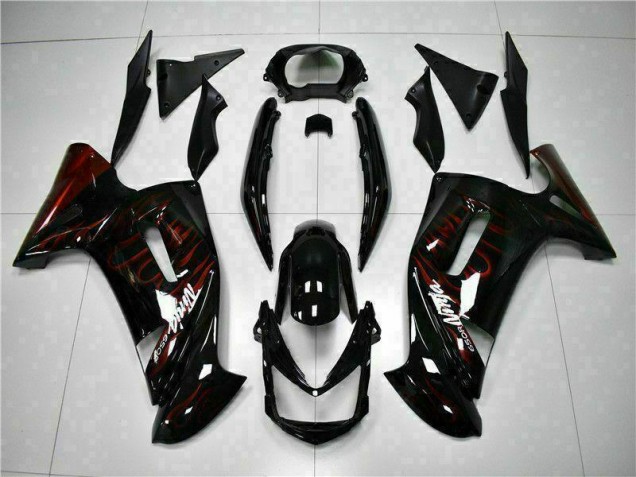 Carénage Kawasaki EX650 06-08 - Rouge Flamme
