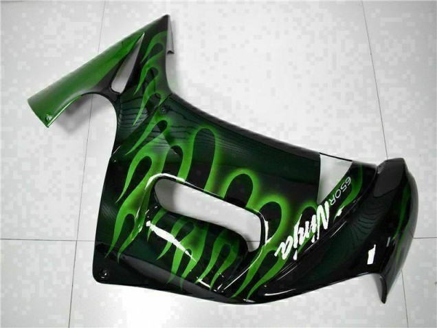 Carénage Kawasaki EX650 06-08 - Vert Flamme Carénage Kawasaki EX650 06-08 - Vert Flamme