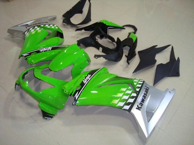 Carénage Kawasaki ZX 250R 08-12 - Vert Argent Carénage Kawasaki ZX 250R 08-12 - Vert Argent
