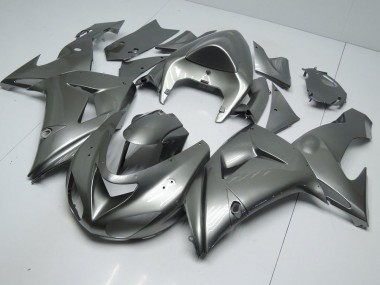 Carénage Kawasaki ZX10R 06-07 - Brillant Gris