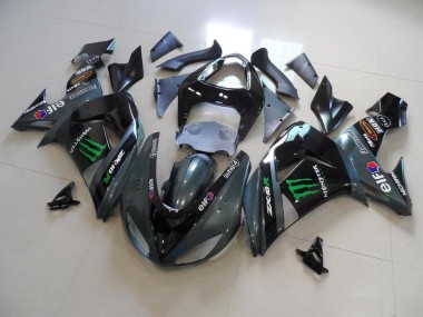 Carénage Kawasaki ZX10R 06-07 - Gris Monster