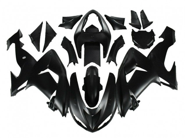 Carénage Kawasaki ZX10R 06-07 - Noir Mat Carénage Kawasaki ZX10R 06-07 - Noir Mat