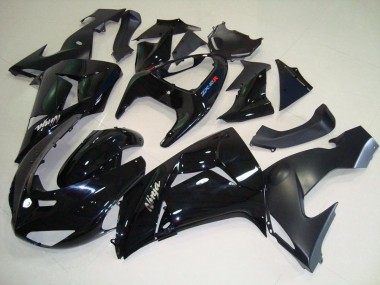 Carénage Kawasaki ZX10R 06-07 - Noir Noir Mat