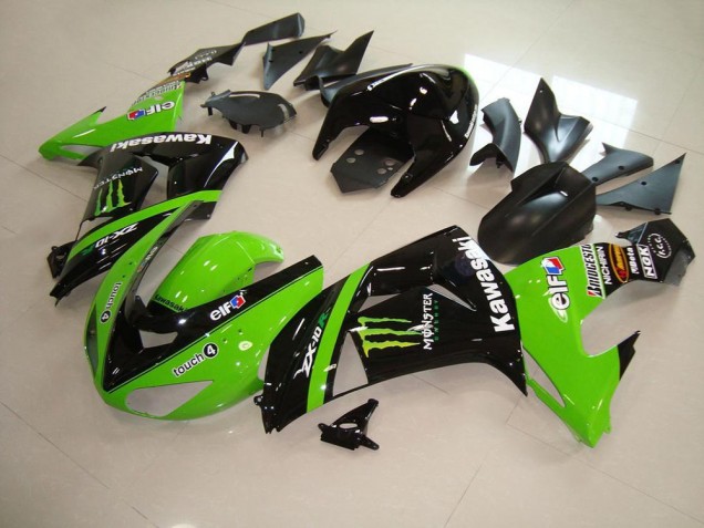 Carénage Kawasaki ZX10R 06-07 - Vert Monster Carénage Kawasaki ZX10R 06-07 - Vert Monster