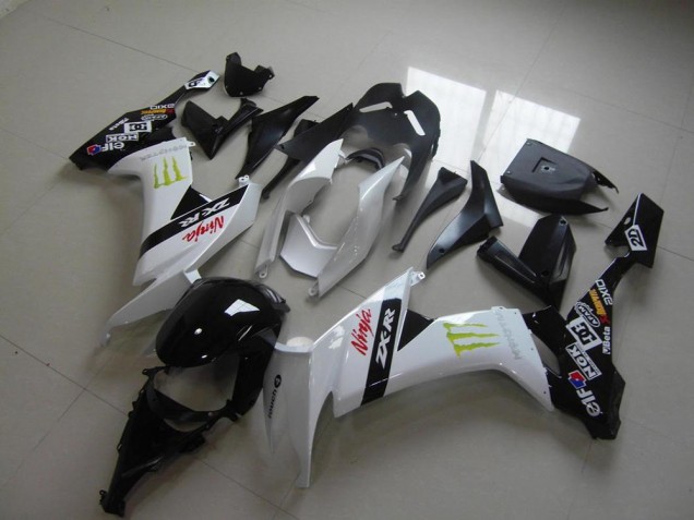 Carénage Kawasaki ZX10R 08-10 - Blanc Monster Carénage Kawasaki ZX10R 08-10 - Blanc Monster